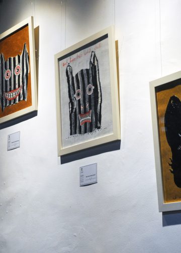 Konstruksi Estetika Made Muliana Bayak | Catatan Pameran Bhuta Kala Plastik Poleng