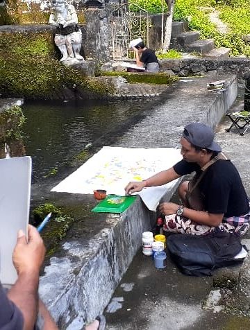 Berbagi Proses Berkarya dari Beji Langon Kapal