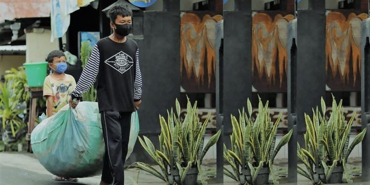 3 Bocah Yatim Rajin Tabung Sampah untuk Beli Alat Sekolah | Ini Kisah Nasabah Bank Sampah Galang Panji