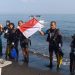 Berkibarlah Merah Putih di Hutan Bawah Laut Penimbangan