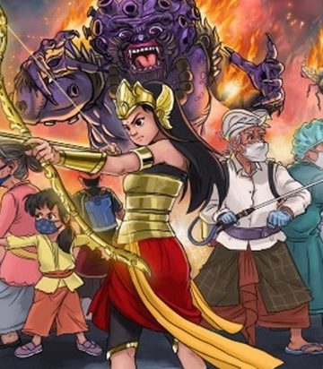 Kisah Heroik Luh Ayu Manik Mas Saat Pandemi Digarap dalam Wayang Kulit