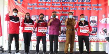 Total 211 Juta Rupiah | Itu Bonus untuk Atlet Buleleng Peraih Medali PON XX
