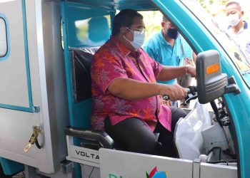 Gerobak Motor Listrik untuk UMKM di Buleleng