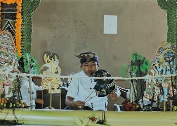 Dalang-Dalang Cilik dalam Euforia Hari Wayang Nasional 2021 di Bali