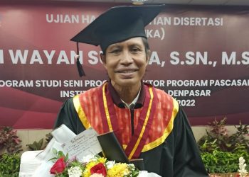 Dekatkan Seni Rupa Pertunjukan ke Masyarakat | Dan, Sujana Suklu pun Raih Doktor