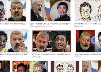 Belajar Kehidupan dari Pemenang Hadiah Nobel Perdamaian 2021