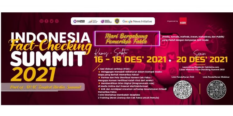 Indonesia Fact-Checking Summit 2021 Akan Bahas Isu Krusial Periksa Fakta