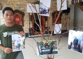 Abi Mantara | Fotografer Bank Sampah yang Pameran Foto di Bale Banjar