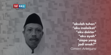 Puisi-puisi Gimien Artekjursi | Tuhan di Atas Kita