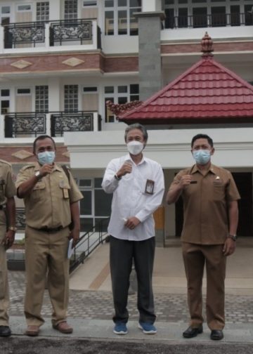 Belum Sempat Ditiduri Mahasiswa, Asrama Baru STAH Mpu Kuturan Jadi Tempat Isoter