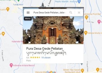 Google Maps dengan Aksara Bali, Mungkinkah?