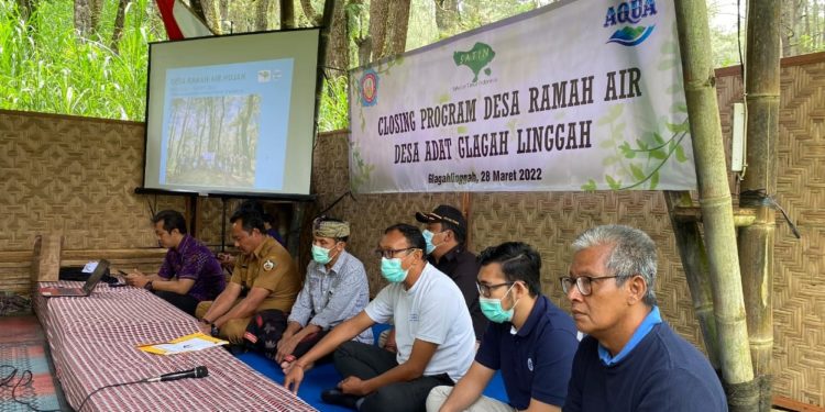 Peduli Air di Desa Adat Glagalinggah Lewat Program Desa Ramah Air Hujan