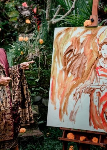 Pameran Seni NFT : FUSION dalam Gairah Nikah Seniman Surya Darma & Luh Wanda