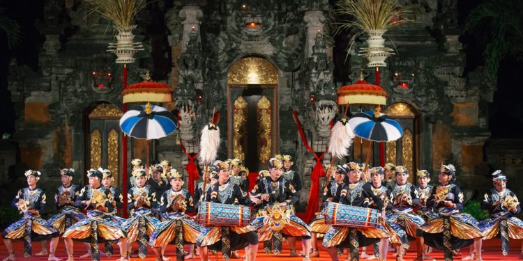 Lomba Baleganjur PKB 2022 | Badung & Tabanan Mainkan Air Terjun, Denpasar Ceritakan Karesian