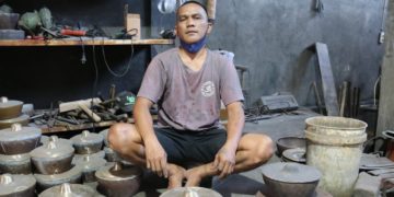 Di Sawan-Buleleng, Gong Dibuat dengan Campuran Timah, Tembaga dan Besi |  Harga Lebih Murah