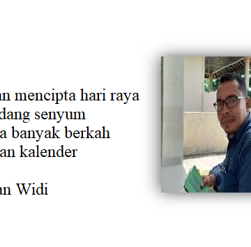 Puisi-puisi Wayan Widi | Menulis Hari Raya