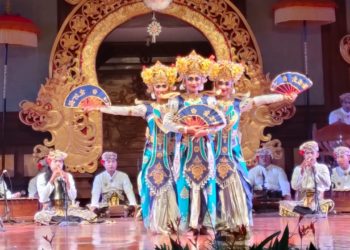 Alunan Syahdu Nan Sejuk Gong Suling Sanggar Seni Selendro Agung dari Sibang Kaja