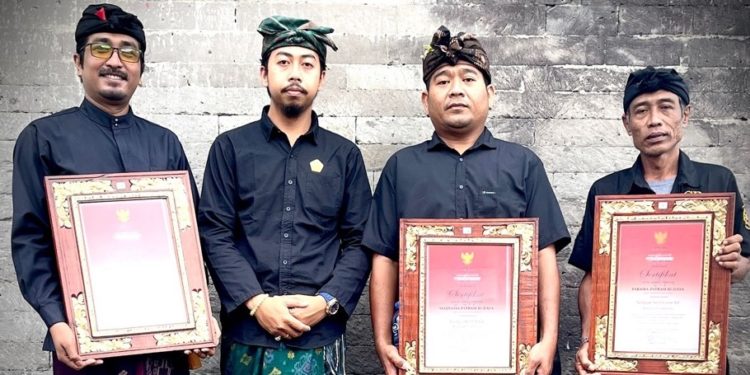 Listibiya Kuta Jembatani 4 Sanggar Seni Raih Sertifikasi Lembaga Seni Provinsi Bali 2022