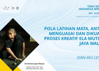 Pola Latihan Mata, Antara Menguasai dan Dikuasai : Proses Kreatif Ela Mutiara Jaya Waluya