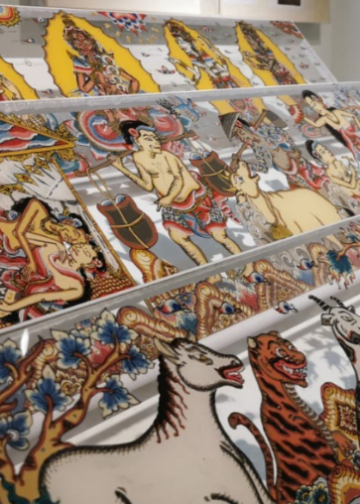 “Bah Bangun: Diorama Seni Lukis Kamasan” dalam Pameran “Manifesto VIII: Transposisi” di Jakarta