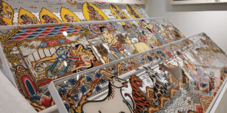 “Bah Bangun: Diorama Seni Lukis Kamasan” dalam Pameran “Manifesto VIII: Transposisi” di Jakarta