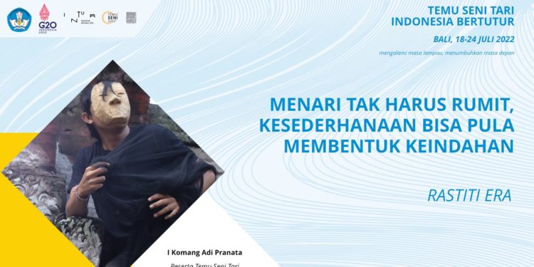 I Komang Adi Pranata: Menari Tak Harus Rumit, Kesederhanaan Bisa Pula Membentuk Keindahan