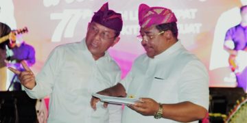 Perayaan Kemerdekaan RI, Bupati Suradnyana dan Wabup Sutjidra Sampaikan Salam Perpisahan