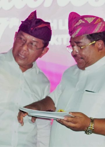Perayaan Kemerdekaan RI, Bupati Suradnyana dan Wabup Sutjidra Sampaikan Salam Perpisahan