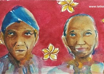 Lelaki Tua Bersama Bunga-Bunga | Cerpen IBW Widiasa Keniten