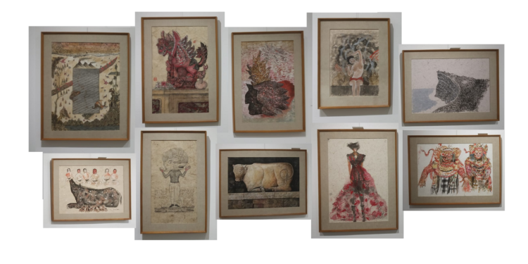 Warna Bali, Natural Balinese Colors in The Contemporary Art –Pameran 14 Perupa di Gala Rupa Balinesia Art Space