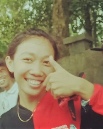 Atet Sepeda Buleleng Luh Elsa Putri Rani Raih Emas dari Nomor Downhill Putri