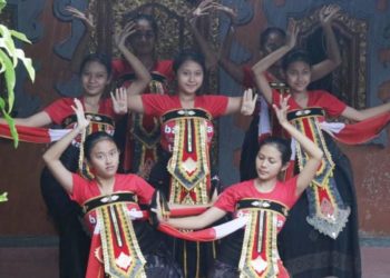 Di Tabanan, Dulu Ada Tari Bungan Sandat Serasi, Kini Ada Tari Jayaning Singasana AUM