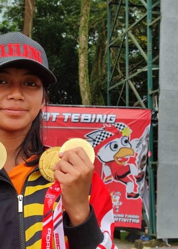 Kecilnya Suka Panjat Pohon, Kadek Adi Asih Kini Gondol 4 Emas Panjat Tebing Porprov Bali