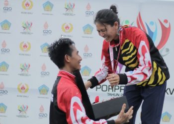 Berlipatlah Kebahagiaan Ni Ketut Cita:  Raih Medali Emas, Dilamar Sang Kekasih di Atas Podium