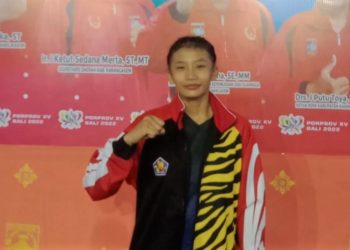 Medali Emas Pertama Wushu Buleleng Dipersembahkan Putu Kitara Tisyareksita