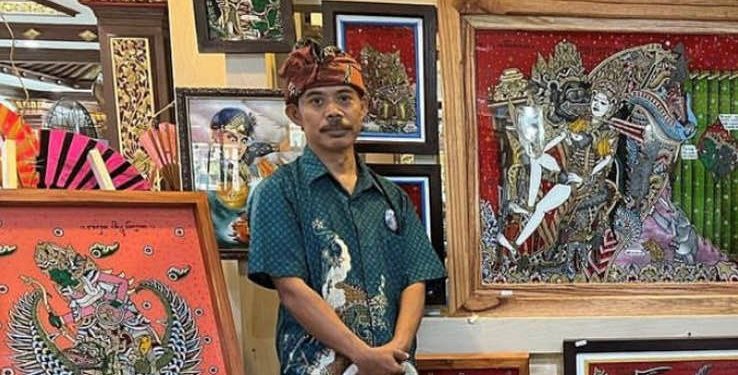 I Ketut Santosa, Pelukis Wayang Kaca yang Santun dan Sederhana Itu Telah Berpulang