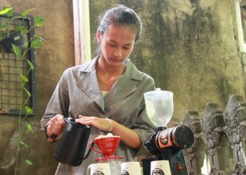 Eva Puspita, Gadis Barista dari SMA Candimas Pancasari, Juara “Singaraja V-60 Fun Battle”