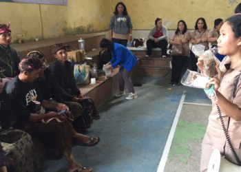 Kulit Kopi Bisa Diolah Jadi Pupuk Hayati | Fakultas Pertanian Unwar Sosialisasi di Wanagiri