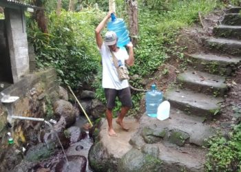 Yeh Gatep, Sumber Mata Air Menyali, Sumber Kehidupan Nyoman Nuarta