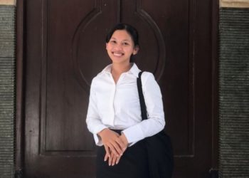 Juni Widiantari, Mahasiswi Akhir Undiksha, Jadi Pengawas Pemilu di Desa Tigawasa