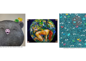 “Colors Is In The Atmosphere” — 3 Perupa Bali Dalam Pameran “Love Is In The Air ” di Teh Villa Gallery  Surabaya