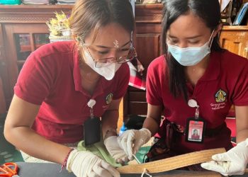 Lontar Dharma Laksana Alaki Rabi, Salah Satu Lontar di Rumah Bendesa Adat Buahan-Kintamani