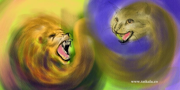 Kisah Singa dan Kucing Tua | Cerpen Kadek Susila Priangga