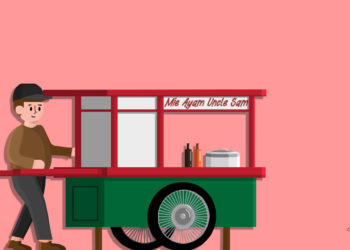 Mie Ayam Uncle Sam: Anda Kenyang, Saya Bahagia