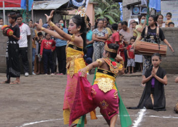 Ada Tarian dan Tabuh dalam Pembukaan Turnamen Futsal Tembok Junior Cup 2023