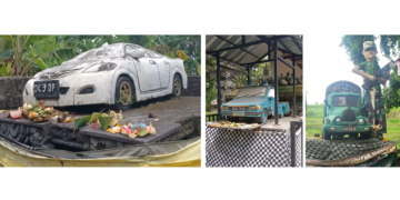 3 Pelinggih Berbentuk Mobil di Desa Adat Sangket, Unik dan Mistis
