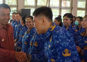 210 PNS di Buleleng Dilantik, Lihadnyana Minta Hindari Korupsi, Narkoba dan Judi