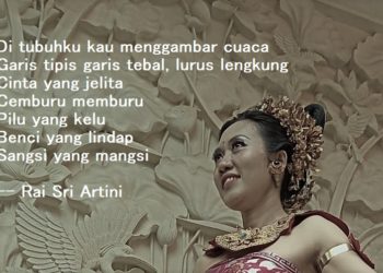 Puisi-puisi Rai Sri Artini | Gerimis Belum Usai