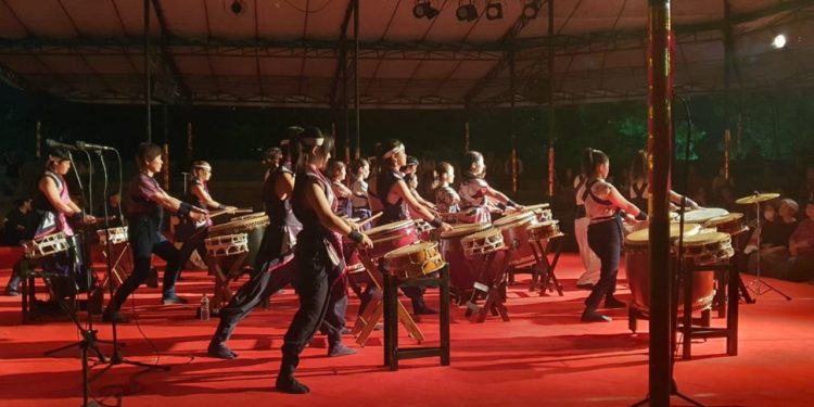 Sihir Musik Taiko Jepang di Ajang PKB 2023