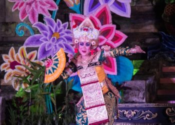 Tabuh Rekonstruksi Karya I Wayan Lotring dalam Parade Palegongan Klasik Duta Badung dan Gianyar